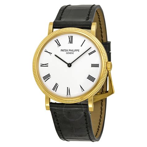 patek philippe mens calatrava automatic watch